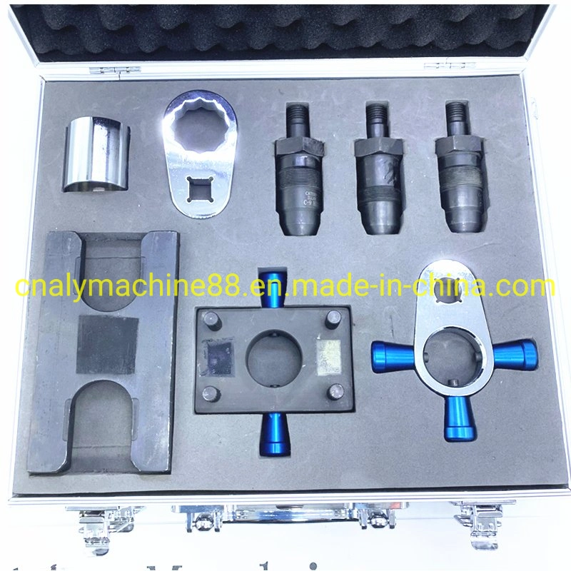 Diesel Common Rail Injector Disassemble Fixture Clamp Stroke Measuring Repair Tool Sets for C7c9