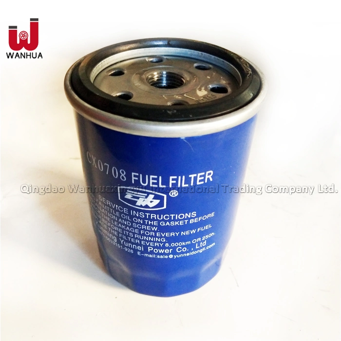 Truck Euro 3 Engine Spare Parts Fuel Filter for FAW Cx0708