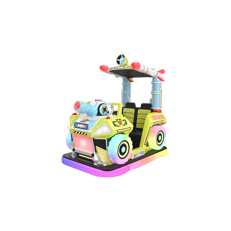 Square Children&prime; S Amusement Car Playground Equipment Double Seat Electric Toy Bumper Car