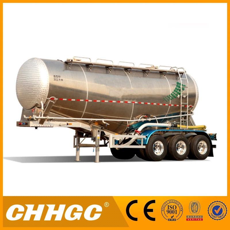 Dongfeng Chhgc 8*4 El polvo de cemento a granel semi-remolques de camiones cisterna