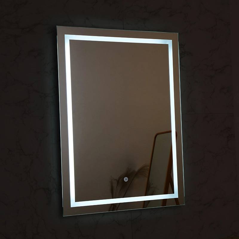 Smart Home Decor Wall Furniture for Salon Dressing Makeup Lighted Backlit LED Bathroom Mirror with Anti-Fog and Bluetooth Speaker