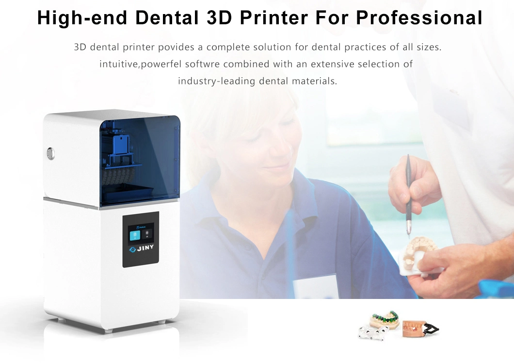 Desktop 3D DLP Resin Printer for Inhouse Dentistry