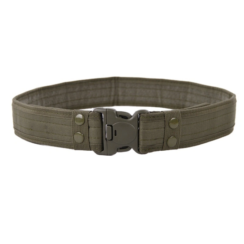 5.5cm Nylon Canvas Belts Custom Buckle Military Style Uniform Tactical Belts