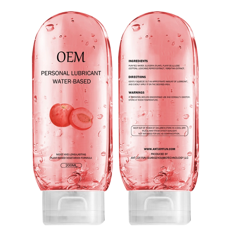 OEM Factory Custom Branded Long Lasting Lube Sex Gel Personal Lubricant