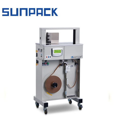 Sunpack High Table Banding Machine Tableware Binding Card Bundle Box Packaging Machine