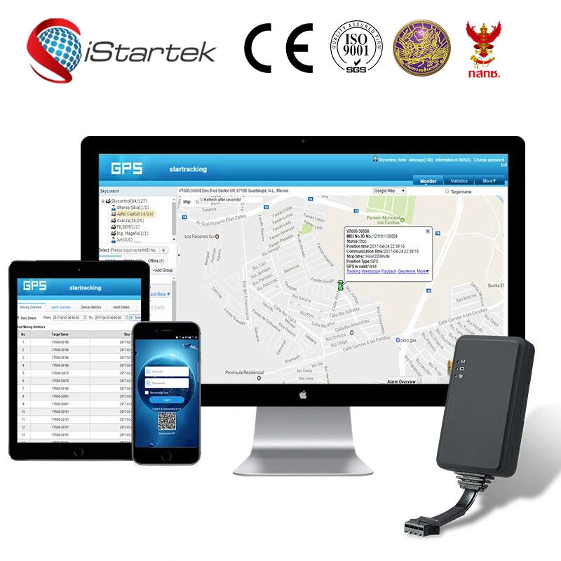 Satellite Car Alarm Systems Real Time Mtk GSM Band Relay GPS Tracker for Vehicle Motor Bike