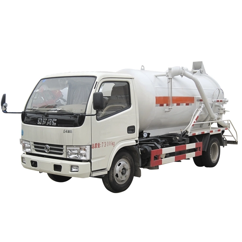 4-12cbm Sludge Disposal Fecal Truck Vacuum Sewage Suction Truck