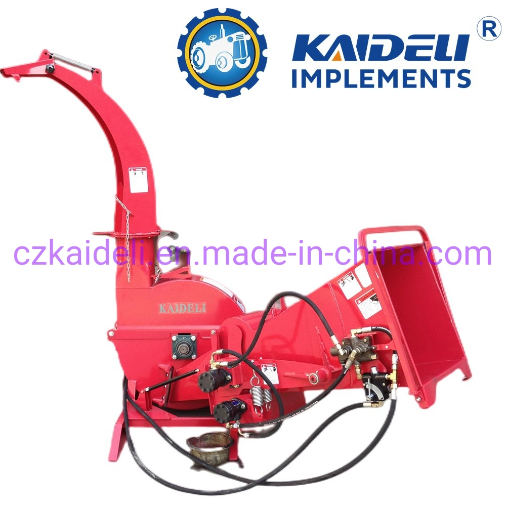 Hydraulic Feed Hopper Bx62r Bx62RS Wood Chipper with Twig Breaker Blower Paddles