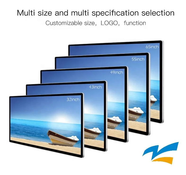 Advertising Display WiFi LCD Monitor Android/PC System