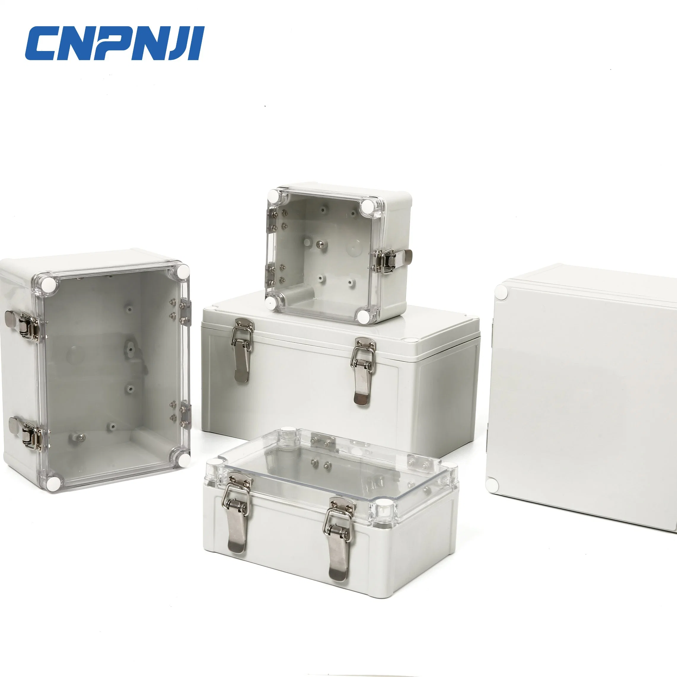 OEM ABS/PC Plastic Enclosure Waterproof IP67 Hinged Lids Junction Box for Electronic Instrument Manufacturer