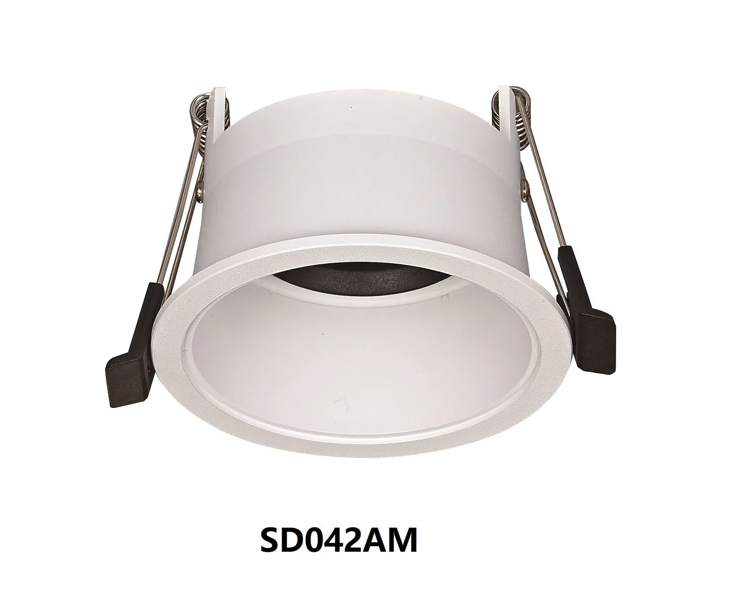 SD042 GU10 MR16 Anti-Glare LED Reflector Housing Recessed Downlight Trim Spotlight