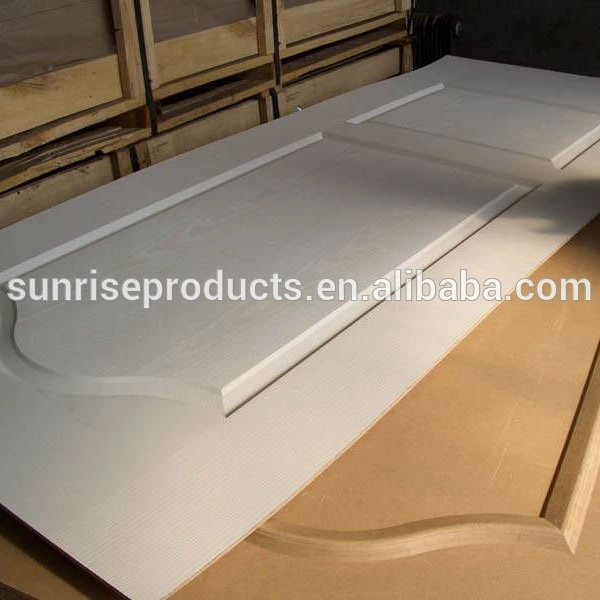 HDF Plywood Moulded Veneer Melamine Door Skin