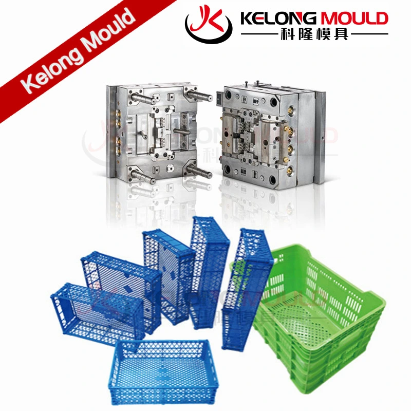 Plastic Injection Used Crate Molds Turnover Box Molding From Huangyan