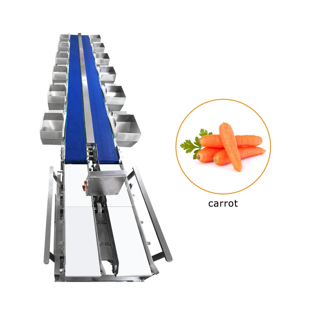 Tt-Wsm-02 Automatic Fruit Sort Machine Auto Industrial Fruits Weight Sorting Line