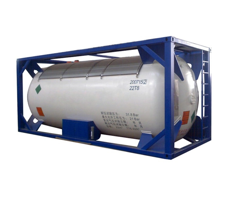 Manufacturers Wholesale and Sell ISO Csc ASME Standard T50 20FT LPG Tank Truck/Tank Container for Sale