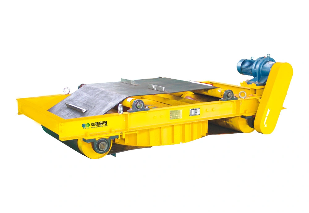 Self-Cleaning Electric Magnetic Tramp Iron Separator