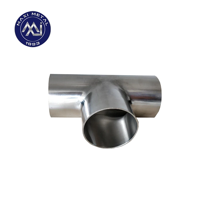 ISO 9001 Stainless Steel 301 303 304 314L 316 316L Pipe Tee and Pipe Fittings Industrial Fittings 3 Way Welding Equal Tee Price