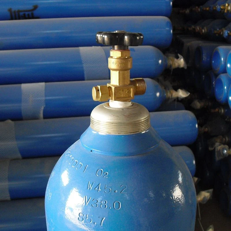 40L High Purity Medical Standard ISO Cylinder for Oxygen Gas