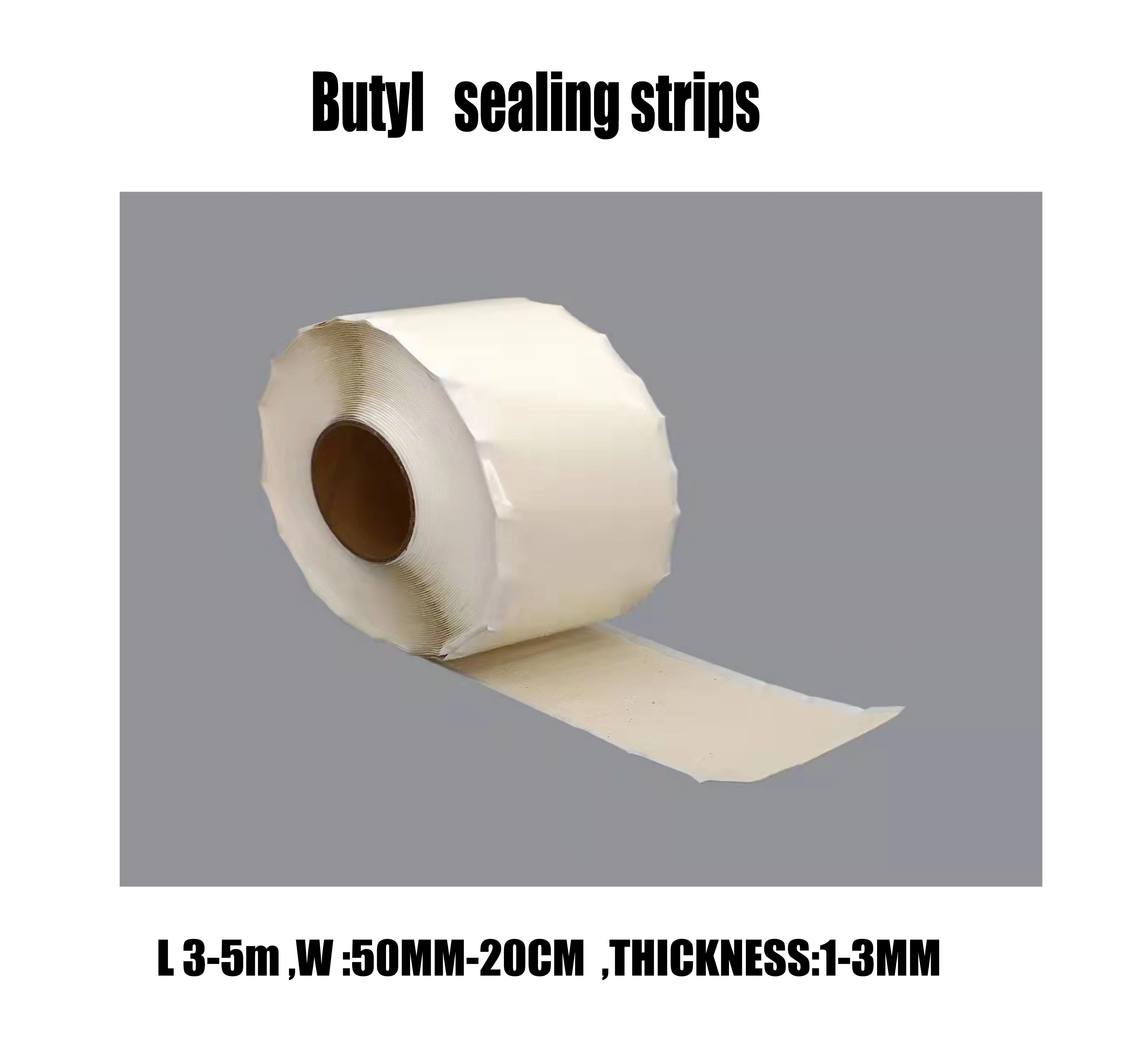 Multi-Use Outdoor Waterproof Butyl Tape Leak Repair and Seal Strip for Roof Boat Aluminum Foil Tape