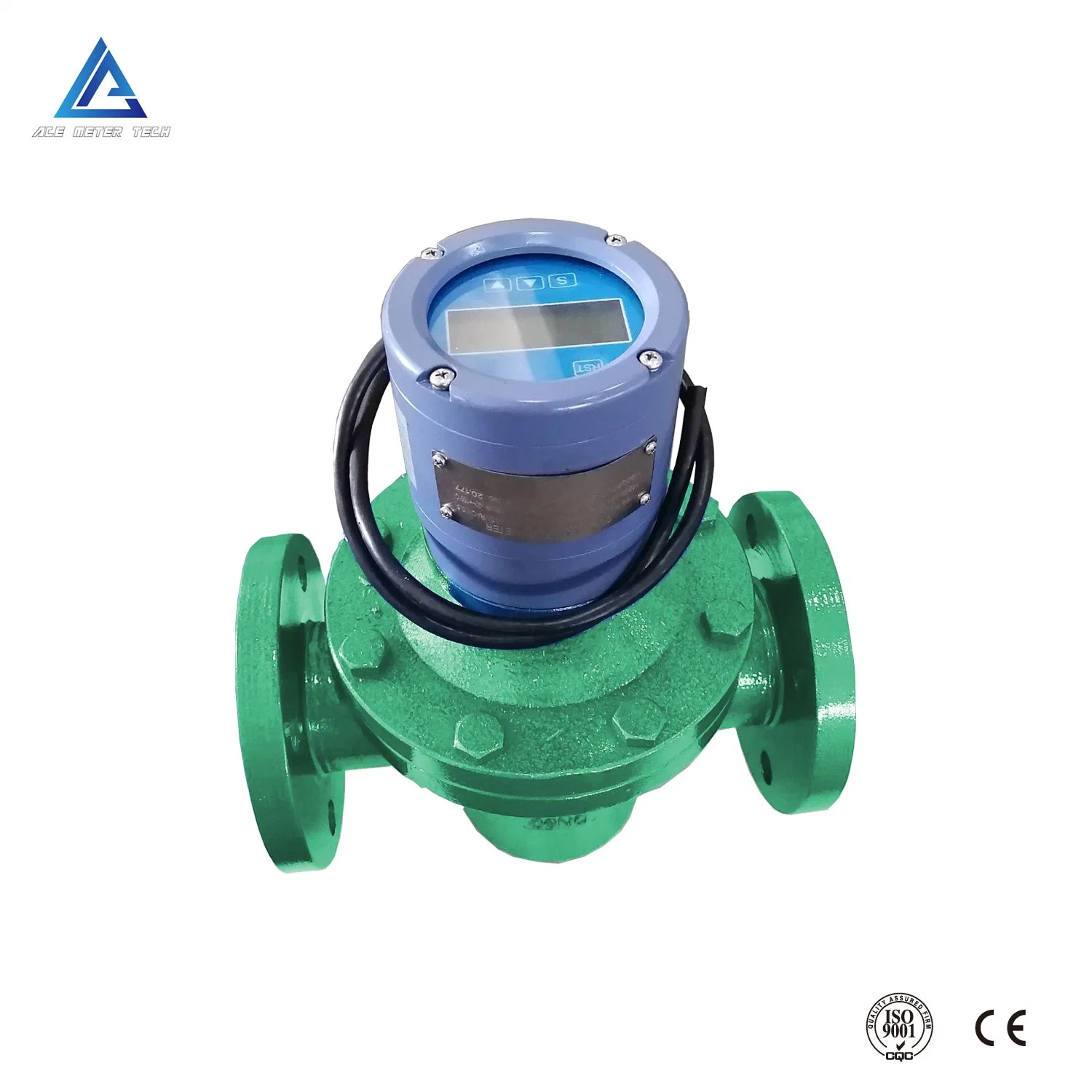 Frequency Pulse Signal Oval Gear Flowmeter Volumetric Flow Meter Positive Displacement Flow Meter for Marine Fuel Oil