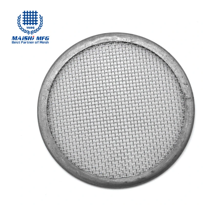 Stainless Steel Filter Wire Mesh Single Layer Disc