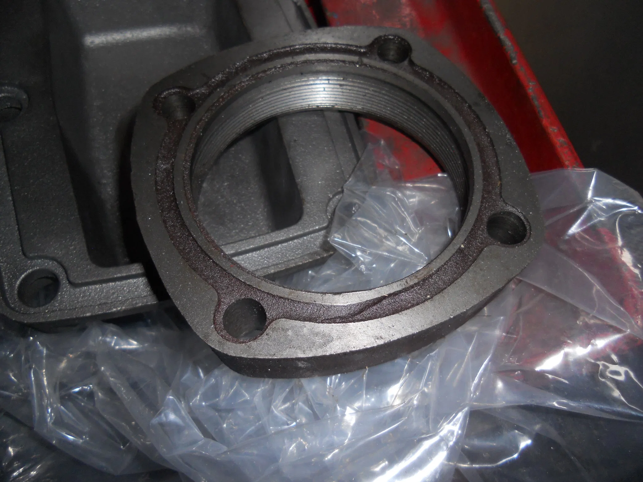 CNC Machine Casting Parts OEM ODM Ductile Iron Custom Connection Ring for Fire Hydrant