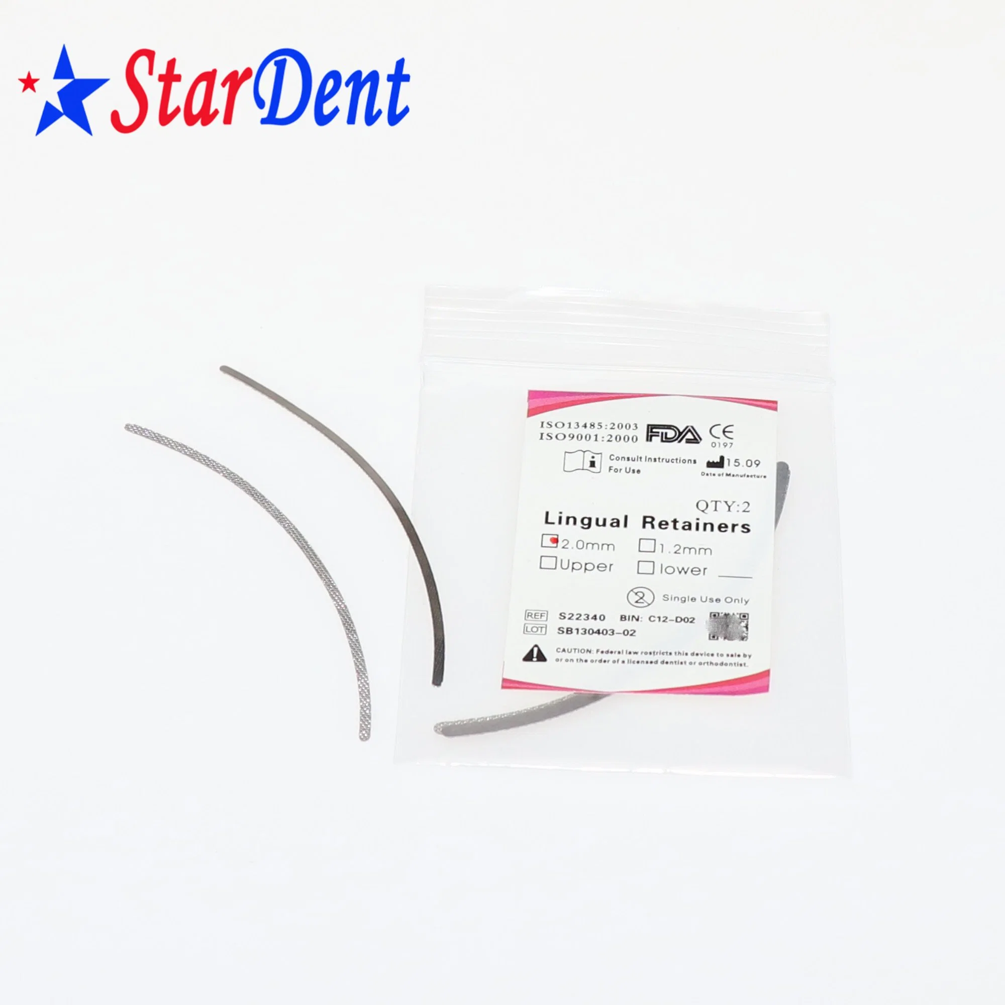 Mesh Base Dental Orthodontic Lingual Retainer for Sale