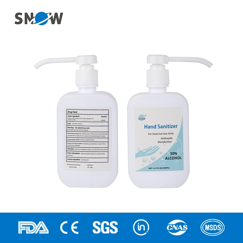 China Factory Supply Best Alcohol Antibacterial Hand Sanitizer Gel 500ml