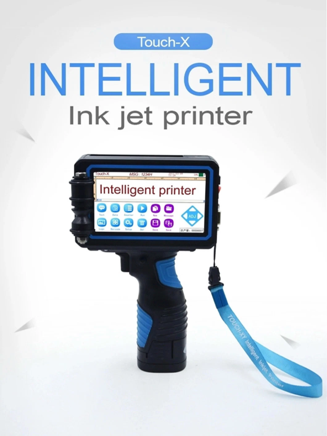 Portable Mobile Inkjet Coding and Marking Printers for Products and Packaging