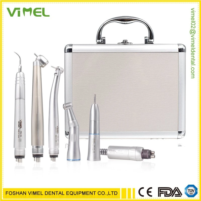 Dental Turbine High Speed Handpiece Internal Low Speed and Air Scaler Student Kits