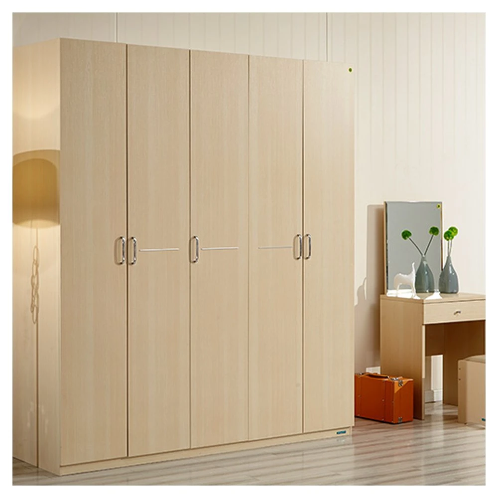 Prima Modern Popular Style Elegant Living Room Furniture Wooden Material Clothes Open by Hinge Wardrobe