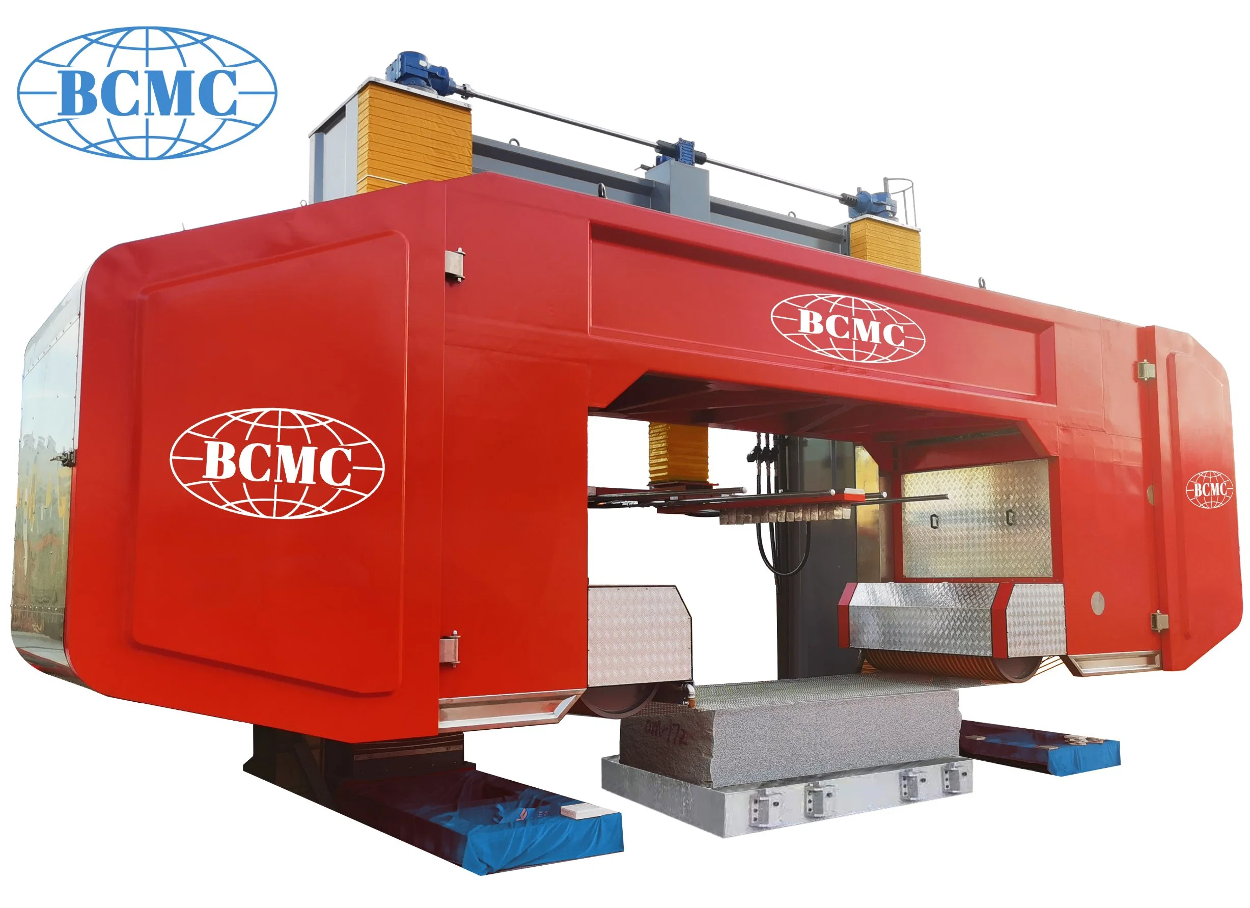 Bcmc Bcmw-36 Multi Wires Diamond Rope Block Cutting Machine High Efficiency Output Granite Marble Slab Wire Saw for Sale