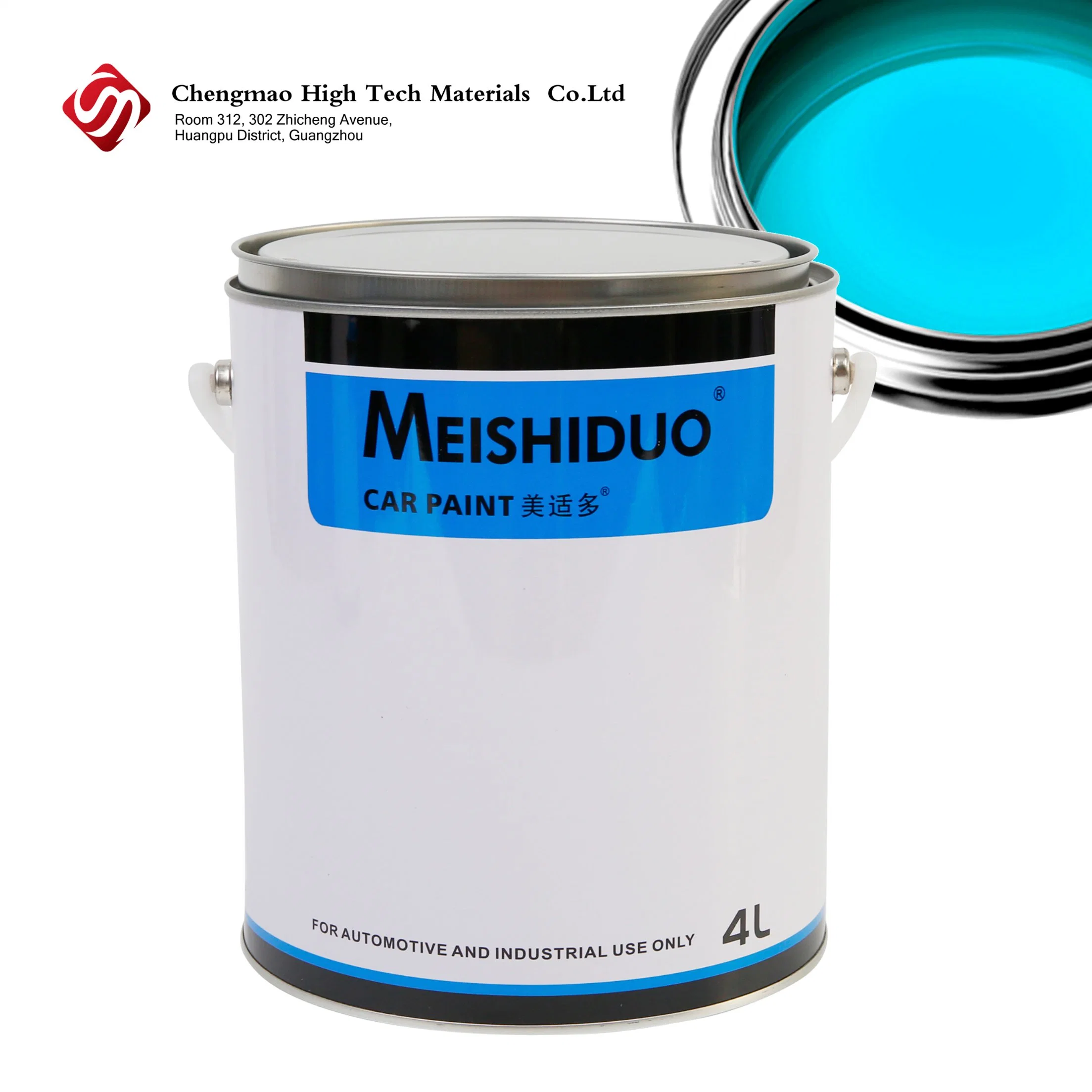 Quick Drying Paint Easy Application 1K Standard Blue China Automotive Paint