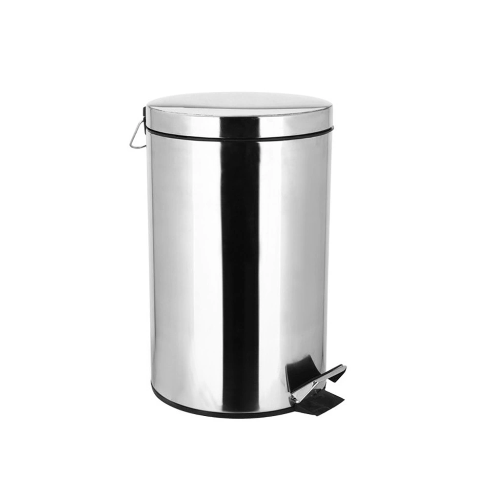 Hot Sales Stainless Steel Pedal Trash Can with Inner Bucket