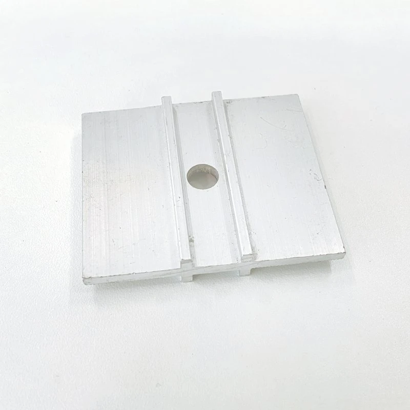 Photovoltaic Bracket Accessories Aluminum Alloy Gasket Plate Side Supporting Gasket