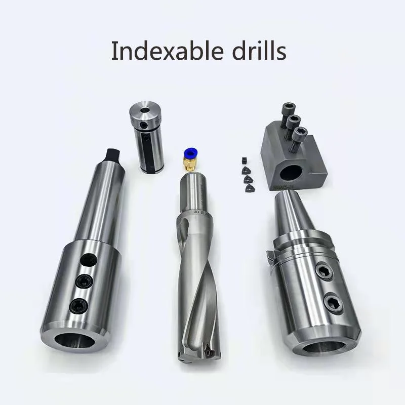 Indexable High Speed Carbide Milling Udrill Tools Insert 3D U Drill