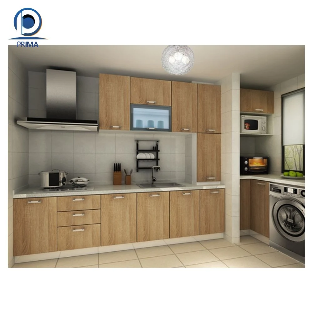 Prima Kitchen Cupboard Wood Furniture Glossy Modern Furniture Kitchen Cabinet