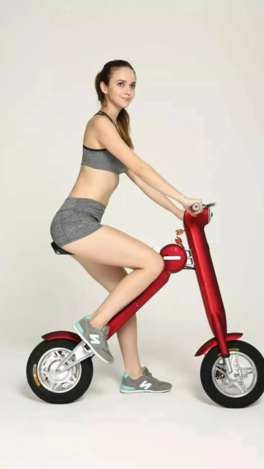 12дюйма складной велосипед с электроприводом 36V/8.8ah аккумулятор 250 Вт для взрослых и подростков E-велосипед с Bluetooth громкоговоритель (E-A1)