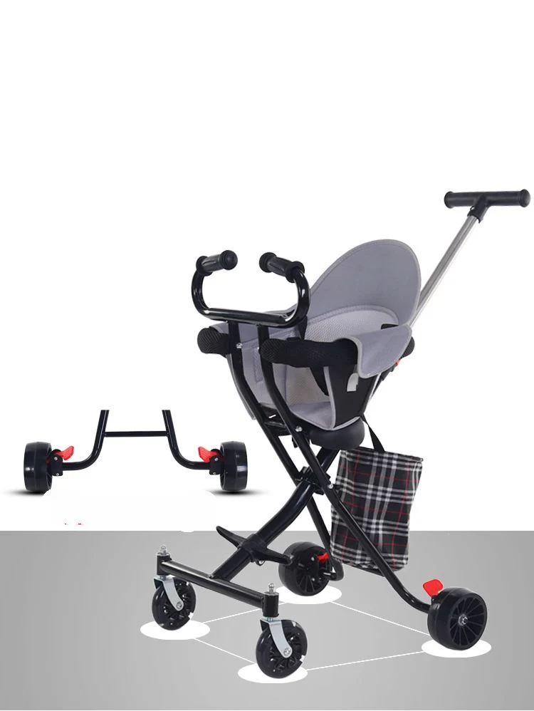 L'EPT de jouets éducatifs de l'apprentissage multifonction de marche du chariot de pliage de voiture poussette marchette pour bébés avec de la musique et de la lumière