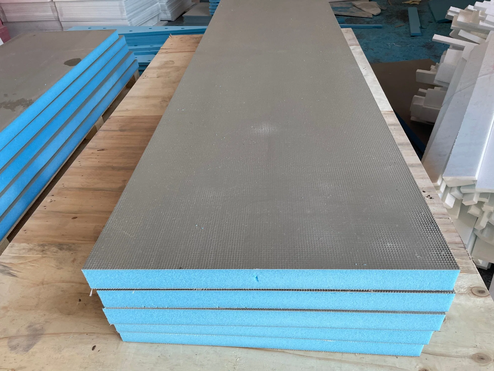 Under Electric Floor Heating Mat Thermal Insulation XPS Foam Tile Backer Insulation Board