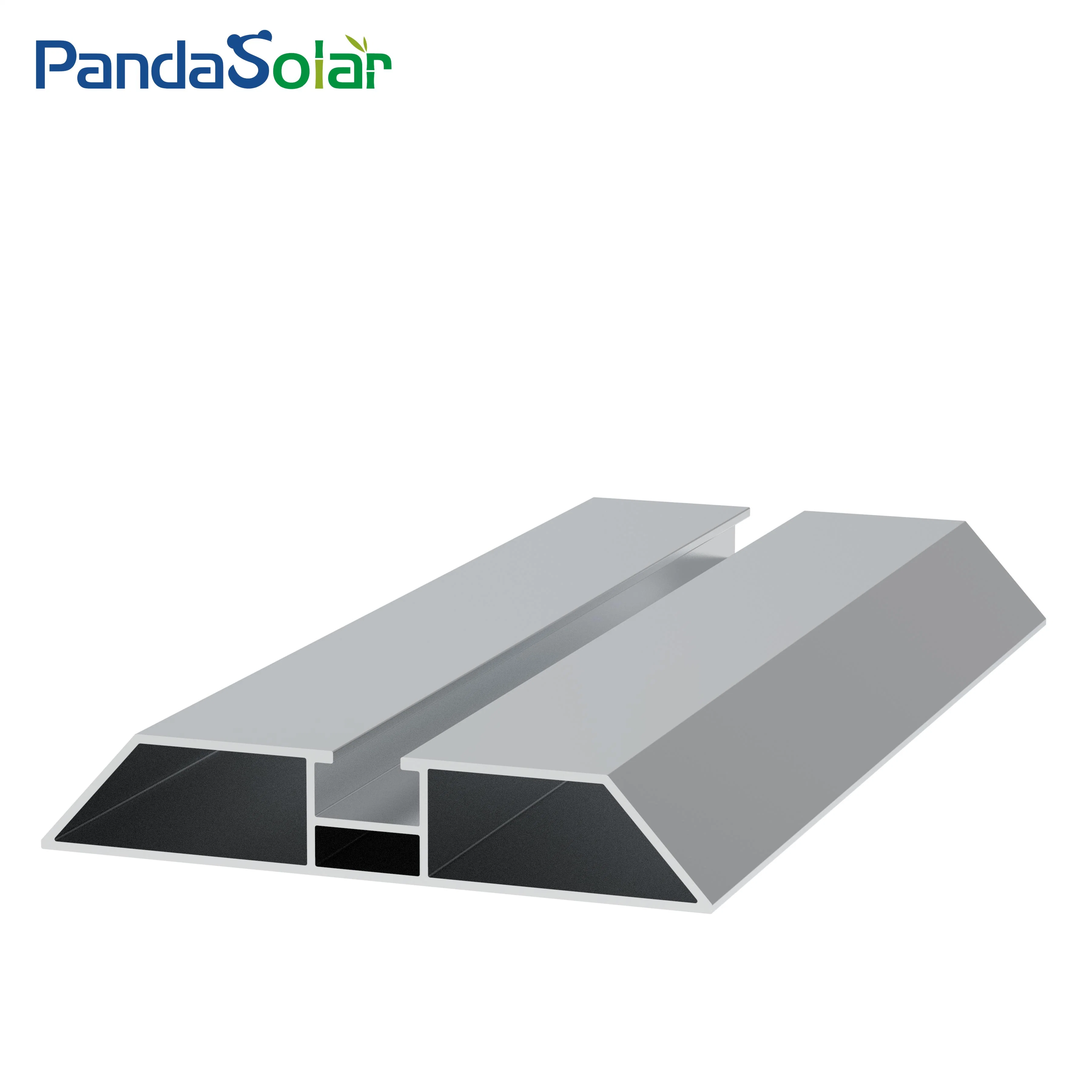 Pandasolar Support de toit plat en alliage d'aluminium avec contrepoids pour montage solaire.