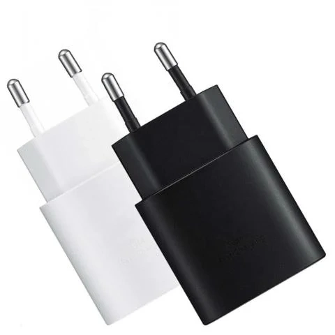 100% Original Type-C Fast Charger EU/Us Quick Charger Adapter 25W Power Wall Plug for Samsung Galaxy Note10/S10/S20