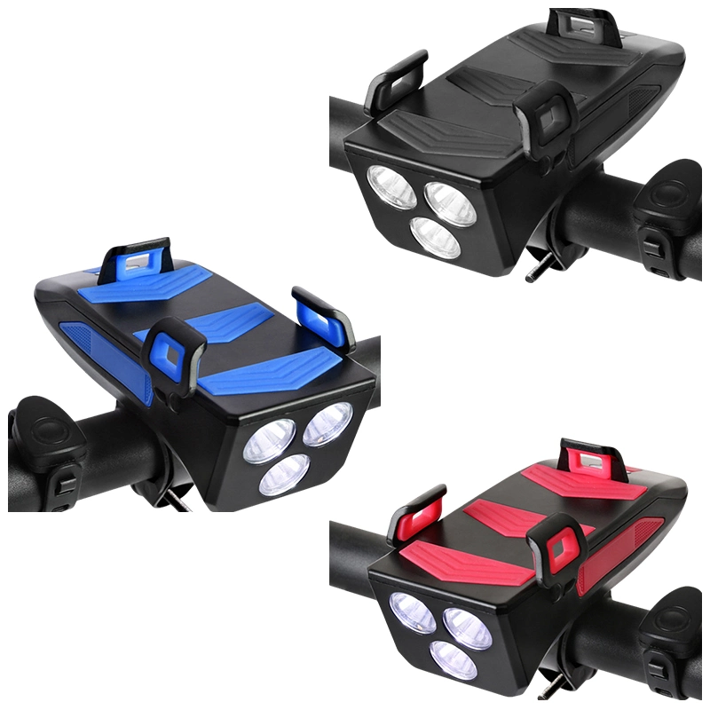 Brightenlux Waterproof 3modes Light Bicycle Light with Phone Holder and Power Bank Indicator