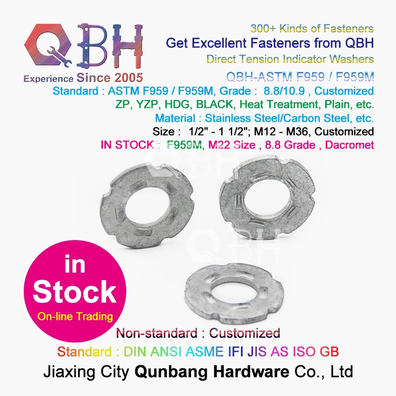 Qbh Customized DIN ANSI ASME Ifi JIS as ISO GB GOST BS Standard Carbon Steel Stainless Steel OEM ODM Bolt Screw Nut Washer Anchor Rivet Fastener Fittings