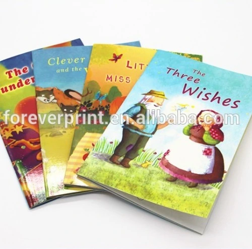 Wholesale Cheap Custom Logo Colorful Softcover Story Reading Book