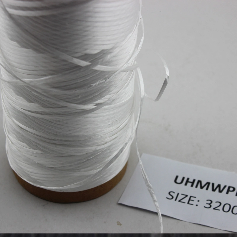 ألياف UHMWPE عالية الكثافة من البولي إيثيلين Yarn UHMWPE 3200d 1600d