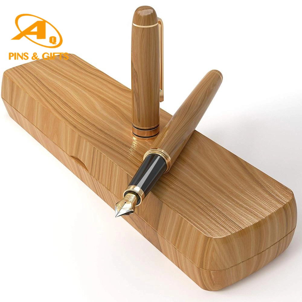 Calligraphy Nib Holder Baoer Factory Business Gift Flanges Gift Products White Paint Custom Made Stainless Steel Fountain Pen