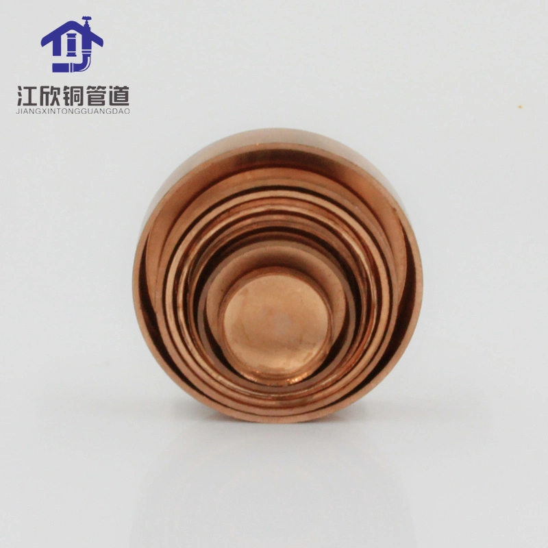 Copper Cap Refrigeration Cover of Refrigeration Water Supply and Drainage Pipe Fittings
