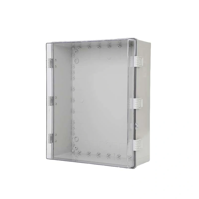 IP65 Plastic Enclosure Electronic Power Junction Box with Transparent Lid