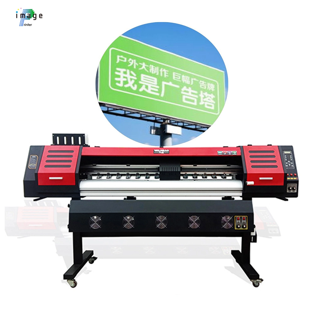 Image Printer Outdoor Photo Machine Indoor Weak Solvent Piezoelectric 4720-4head Inkjet Printer Thermal Transfer Mural PU Clothes Printing